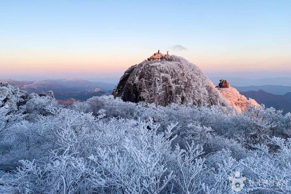 가야산 설경